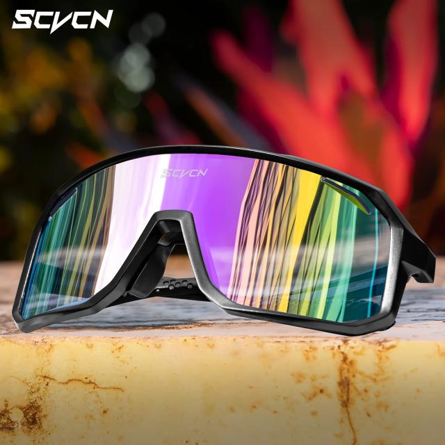 Óculos Esportivos Fotocromáticos UV400 para Ciclismo, MTB, Equitação e Pesca - Exclusivos para Homens e Mulheres