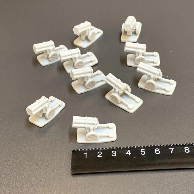 Miniaturas de Tanques e Artilharia da WWII para Jogo de Tabuleiro: 44 Pacotes de Figuras Históricas para Crianças