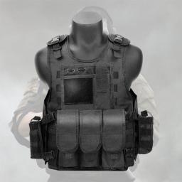 Call of Duty MWII Fantasma, Equipamento Militar do Exército, Colete Tático de Caça, Camuflagem Tiro com Máscara Fantasma, 2022 - Image 3
