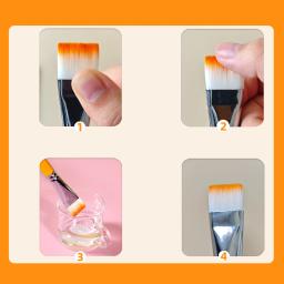 Profissional rosto pintura pincéis conjunto, ferramenta de pintura infantil rosto, arte corporal, alta qualidade - Image 6