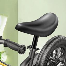 Selim de bicicleta infantil de couro pu com selim, fácil de instalar, substituição para assento de bicicleta, acessórios de ciclismo - Image 2