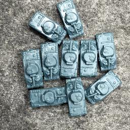Tank Panzer Artilharia Infantaria Miniaturas Memórias, Modelo de Jogo de Tabuleiro, Figura Histórica da Guerra, WW2, Presentes para Crianças, 44 pacotes - Image 4