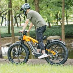 PULUMA-Bicicletas elétricas com pneu gordo, E-bike, motocicleta, 48V, 20Ah, potência máxima, motor 3000W, 55 kmph, VTT, 26x4, 0 - Image 6