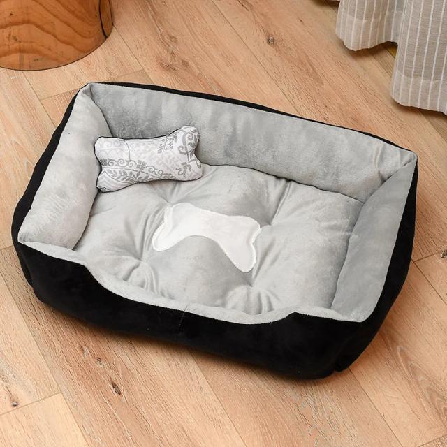 Sofá Grande Super Macio para Animais de Estimação - Cama Confortável e Aconchegante para Cães e Gatos no Inverno