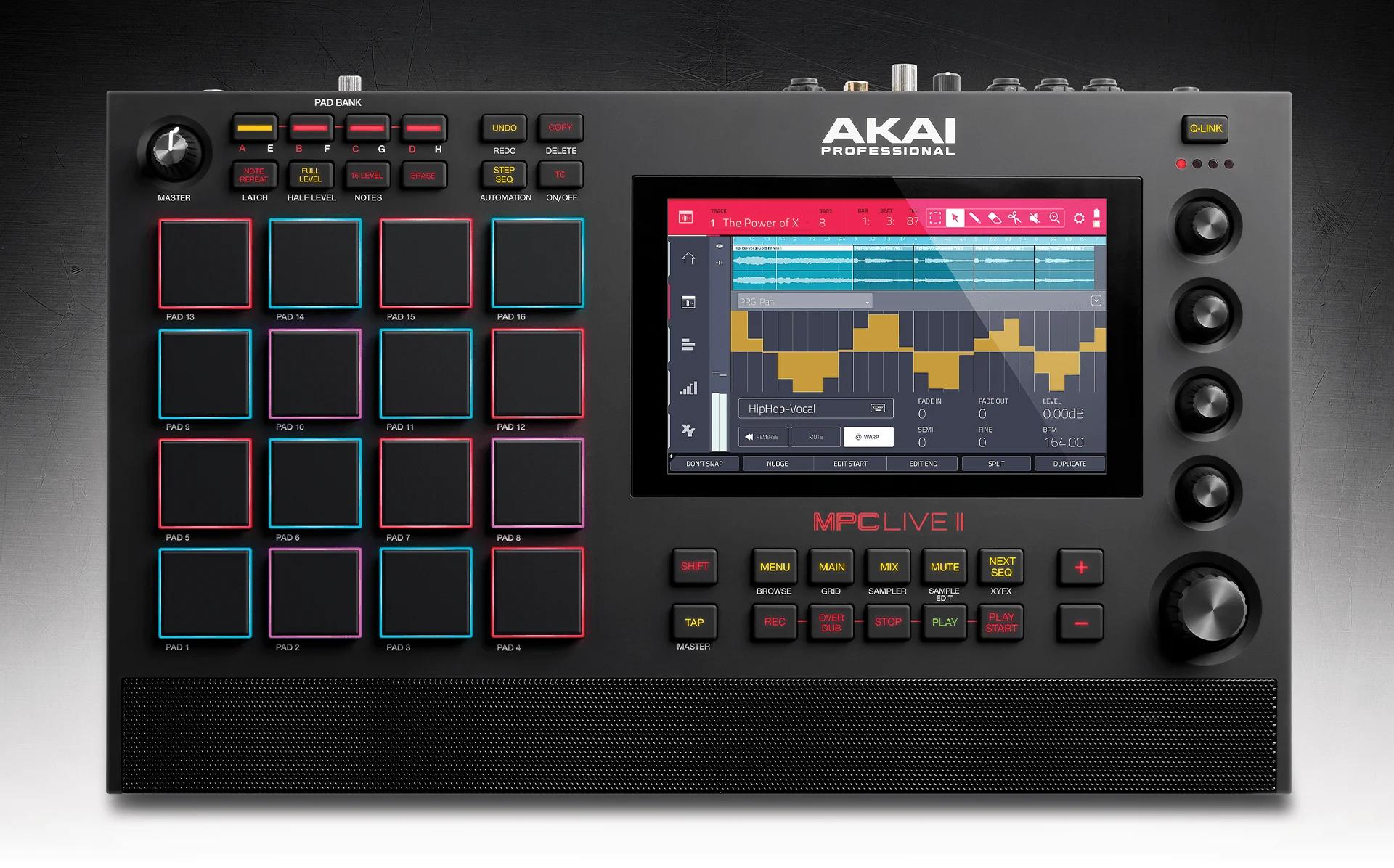 AKAI bateria profissional alimentado tambor máquina, MPC Live II, 100% Melhor negócio - Image 1