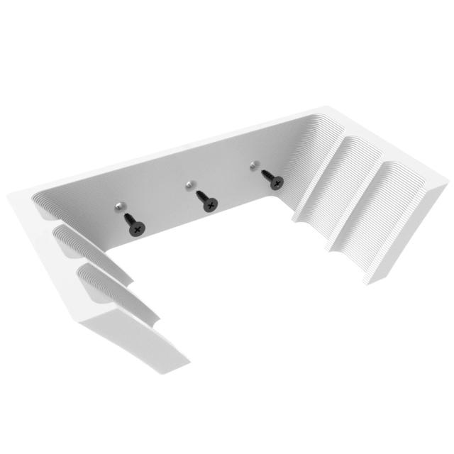 Suporte de Parede Prático e Estiloso para Raquetes de Tênis - Ideal para Quadra e Quarto