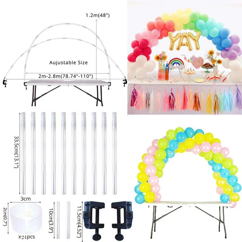 Ajustável Balão Arch Kits Com Base De Enchimento De Água, Festa De Aniversário, Decoração Do Casamento, Balões Coluna Stand, Decoração Do Chuveiro Do Bebê - Image 1
