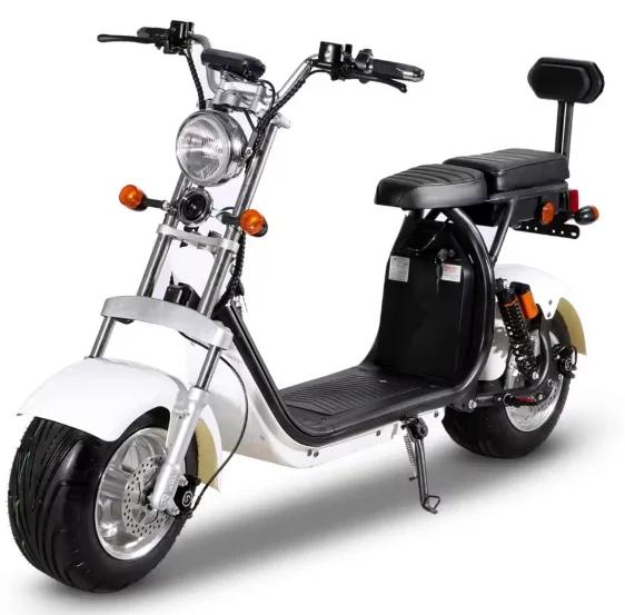 Venda quente de alta qualidade pneu gordo motocicleta elétrica 3000w durável elétrica 2 rodas citycoco adulto