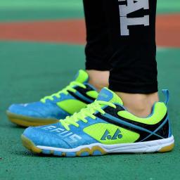 Lefus tênis masculinos tênis de badminton tamanho 36-45 mulher anti deslizamento de pouco peso tênis de mesa esportes sapatos de atletismo handebol - Image 4