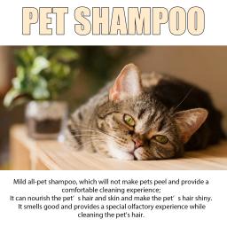 Pet Wash Shampoo para Cães Cabelo, Remove ácaros, Flea Killer, Remove odores, Desodorizante, Coceira, Anti Flea, Hidratante - Image 5