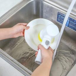 Escova Elétrica Rotativa para Limpeza 3 em 1 Ampla Utilização - Zein - Image 2