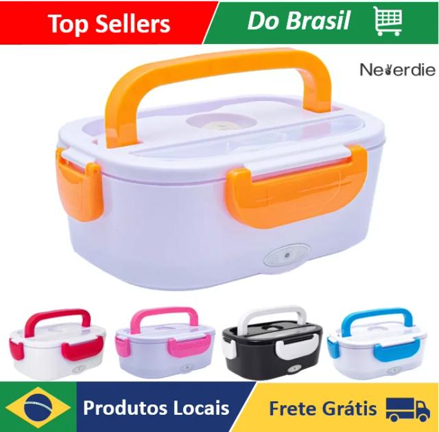 Marmita Elétrica Portátil para Carro com Cabo USB - Térmica e Prática para Casa e Viagens - Neverdie Store