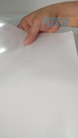 Vinil Adesivo 100% Transparente Ferax - Folhas papel vinil A4 Impressora Jato de Tinta - Pode Resinar - Image 2