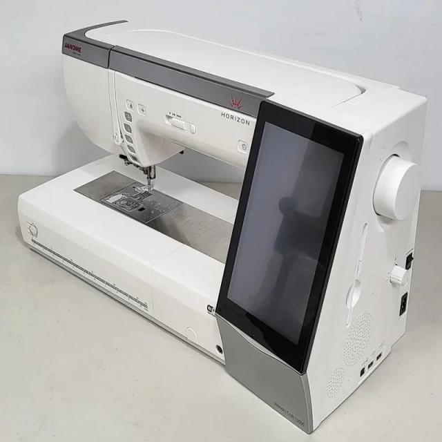Máquina de Bordar JANOME HORIZON MC15000 V2 - 15000 Padrões de Costura para Artesanato Mecânico Autêntico