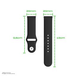 Pulseira Para Amazfit Gts 4 Mini Pulseira Silicone Para GTS 4 Mini - Image 6