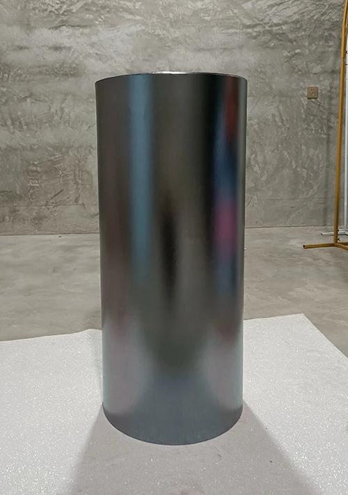 Pano Elástico Brilhante para Decoração de Festa - Cobre Cilindro em Ouro, Prata, Preto e Branco, Ideal para Colunas e Fotos