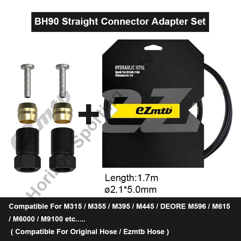 Mangueira de freio a disco hidráulico ezmtb, para shimano magura sram avid mtb, bicicleta de estrada, 4 camadas, tubo de óleo, kit de inserção de conexão de oliva - Image 1