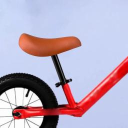 Selim de bicicleta infantil de couro pu com selim, fácil de instalar, substituição para assento de bicicleta, acessórios de ciclismo - Image 3