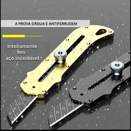Estilete Profissional em Aço Inoxidável Ferramenta Multiuso - Image 6