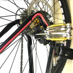 Cadeado Multifunção com 12 Ferramentas: Chave, Corrente, Espátula e Mais, Ideal para Reparos de Bicicleta, Bike e MTB, Compacto - Image 2