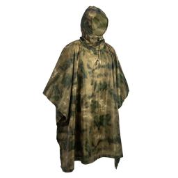 Menfly-Jaqueta de chuva de camuflagem tática impermeável para caça, Impermeável Camo Militar Masculino para Mulheres, Poncho Atacs Fg, Moss ATFG - Image 2