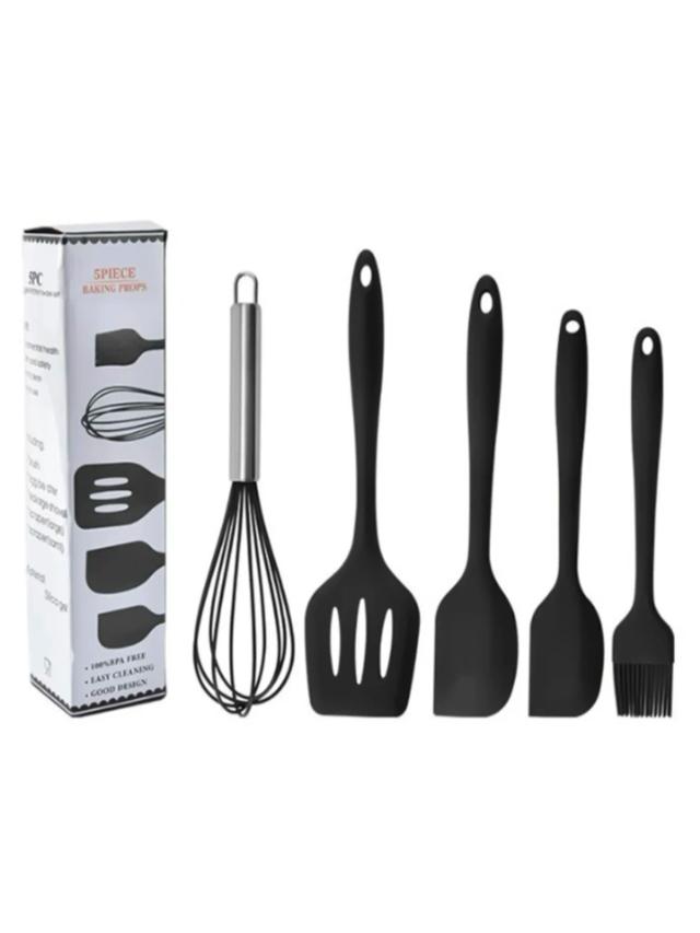 Pincel de Silicone para Saborizar Coco - Kit com 5 Peças
