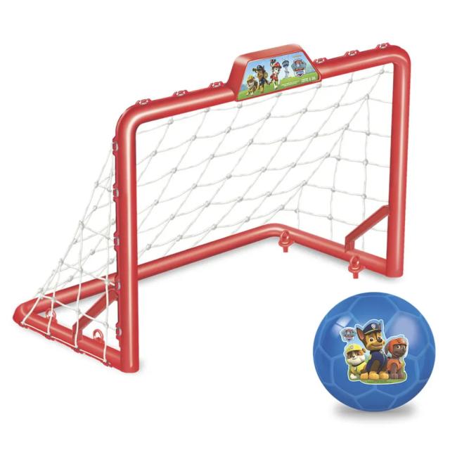 Chute a Gol Patrulha Canina: Jogo de Futebol Infantil com Cores Sortidas em Azul e Vermelho