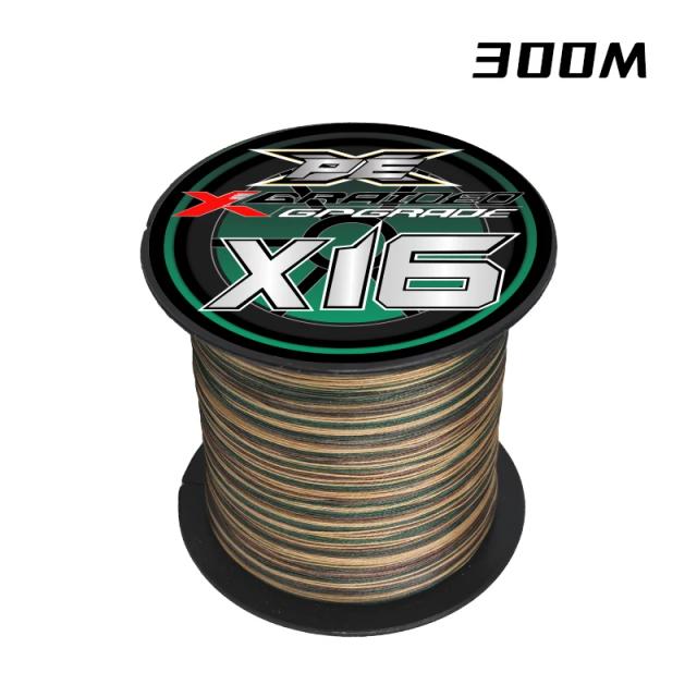 YGK G-Soul X16 PE Linha de Pesca Trançada 300m/500m Super Forte para Pesca Marítima e de Água Doce