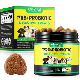 Suporte Pré e Probiótico para Cães Saúde Intestinal Coceira na Pele Alergias Equilíbrio de Levedura Imunidade Enzimas Digestivas de Abóbora com Sabor a Pato - Image 6
