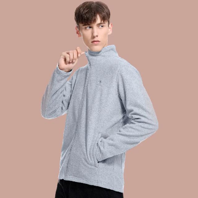 Jaqueta Dourada de Camelo para Todos: Blusão de Campismo Ideal para Escalada e Trekking, Roupas Quentes para Caminhadas ao Ar Livre