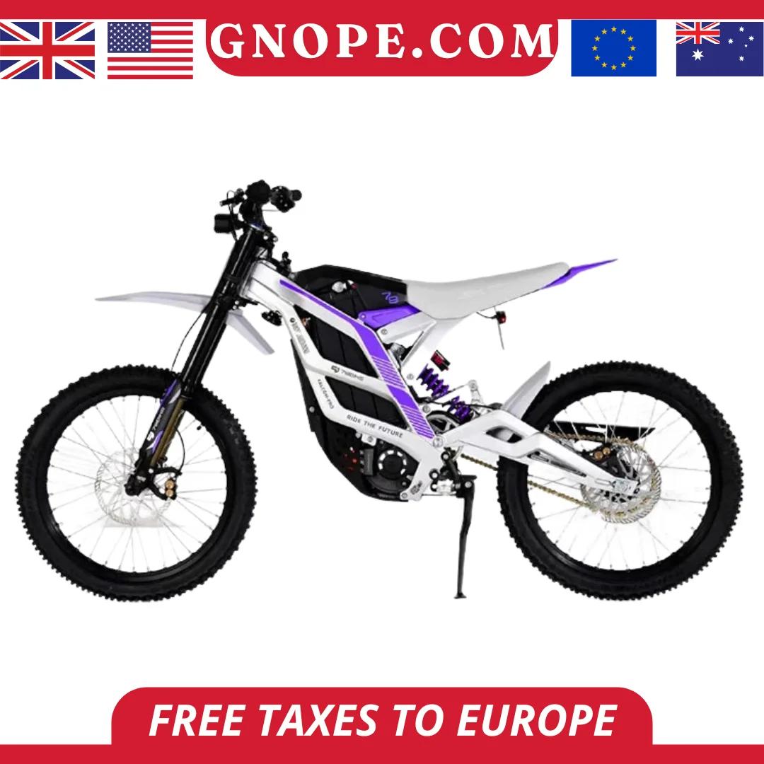 Motocicleta Off-Road Motocicleta Elétrica E-Dirt Bike, 79 Bike Pro, 8500W, 74V, 90 kmph, fonte de fábrica para venda, 2025 - Image 1