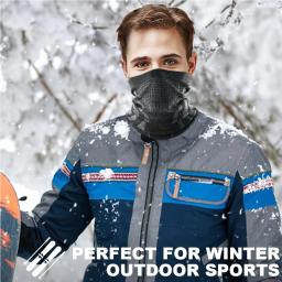 Polaina/balaclava aquecedor de pescoço de inverno, máscara facial à prova de vento para esqui, snowboard, ciclismo de motocicleta para homens e mulheres em todos os climas - Image 5