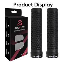 Bucklos apertos de bicicleta de borracha integrada antiderrapante mtb guiador capa bloqueio no mountain bike lidar com barra punhos bmx peças de ciclismo - Image 6