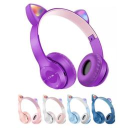 Auscultadores Bluetooth Cat, Ear Com Led Rgb-p47m, Headfone Sem, Bluetooth - Image 2