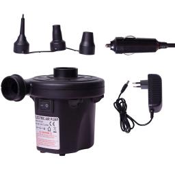 Bomba de Ar Elétrica Portátil Inflador Para Itens Infláveis Boia Piscina Colchão Bask - Image 1