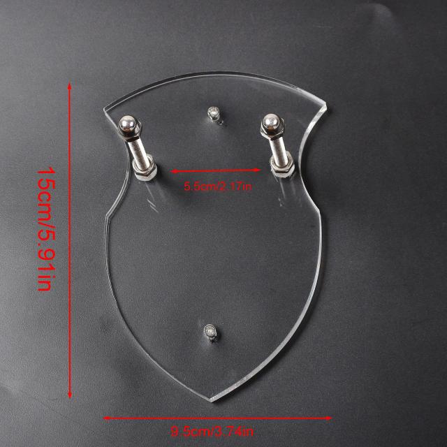 Suporte de Parede para Cartas de Espada, Display Acrílico e Escudo com Hardware Inclusos
