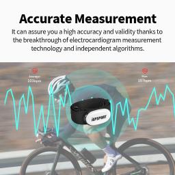 IGPSPORT-Monitor de Freqüência Cardíaca Peito para Corrida, Fitness, Esporte, Sensor de Freqüência Cardíaca, Bluetooth, ANT Além disso, Academia, Bicicleta, Computador, HR40 - Image 4