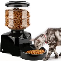 Comedouro Alimentador Alimentador Automático Eletrônico Programável Digital Gravador de Voz Controle de Porção Cachorro Gato Lorben - Image 1