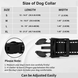 Coleira Refletiva com AirTag, Coleira Acolchoada com Apple AirTag para Cães, Coleira para Cachorro com Estojo para AirTag, Acessório para AirTag para Cachorros - Image 2