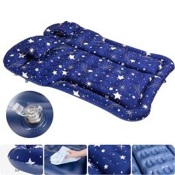 Colchão De Ar Portátil SUV, Almofada De Cama De Acampamento, Travesseiro Cama De Carro Inflável Para O Assento Traseiro - Image 5