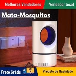 SKYTUR Armadilha Luminária Mata Mosquito Usb 6 Leds Uv Mosquiteiro Portátil Doméstico Silencioso - Envio Rápido - Image 1