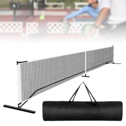 Rede portátil de pickleball, 6.7m, 22 pés, rede de jogo de pelota de picles, suporte com sistema de saco de armazenamento, rede de badminton para tênis, garagem, quintal - Image 3