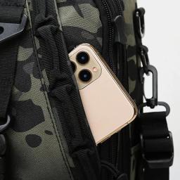 Mochila impermeável para caminhadas ao ar livre para homens, mochila de escalada e trekking, mochila de montanhismo, 60L - Image 3