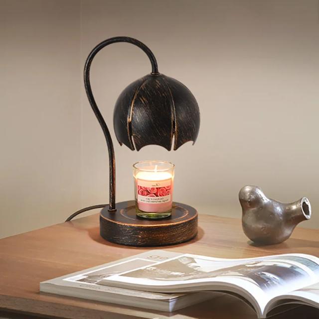 Lâmpada decorativa moderna de cera para aquecedor de vela, com aroma envolvente de lírio do vale para escritório ou quarto