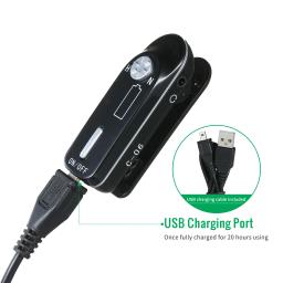 Aparelho auditivo USB para idosos, modelo de carregamento com clip, amplificador de som de ouvido, super poder, adequado para perda auditiva severa - Image 5