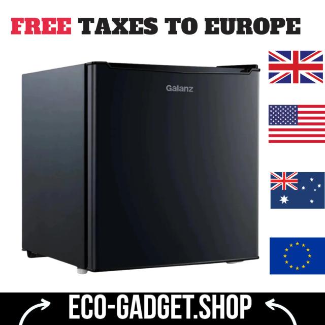 Mini-refrigerador Galanz Preto 1,7 Pés - Novo Modelo 2023 de Porta Única