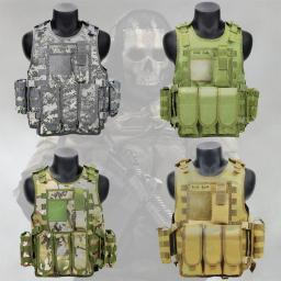 Call of Duty MWII Fantasma, Equipamento Militar do Exército, Colete Tático de Caça, Camuflagem Tiro com Máscara Fantasma, 2022 - Image 4