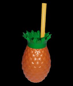 Kit 15 Copos Reutilizável Lembrancinha Festa Moana Tropical Fruta - Image 4