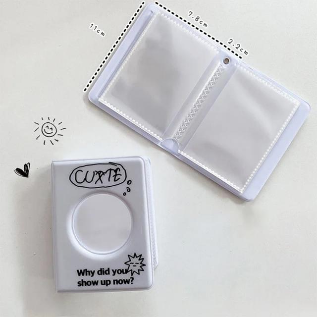 Álbum de Fotos Personalizado para Idol com 40 Bolsos, Nome Card Book, Photocard e ID Holder, 3 em 1