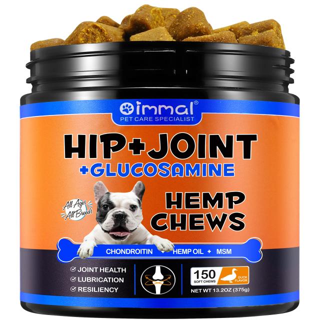 Guloseimas Nutritivas para Cães: Suplemento de Glucosamina, Condroitina e MSM para Alívio da Dor Articular e Melhora da Mobilidade